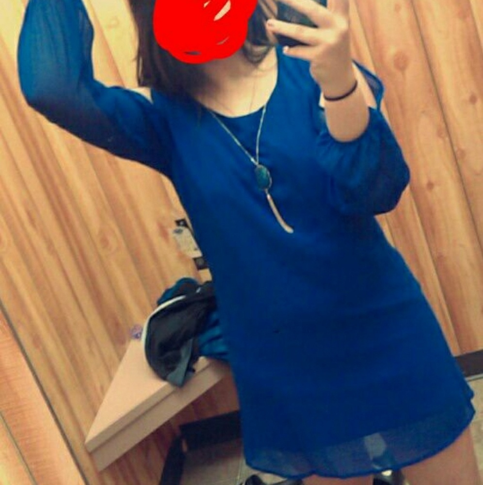 Blue Party Dress